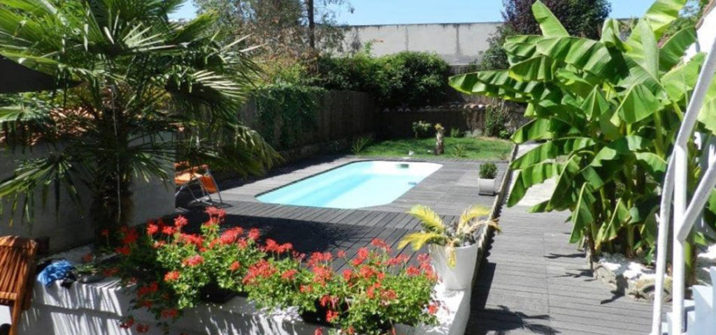 Réalisation avec notre piscine coque Wizz