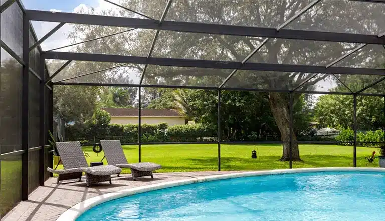 Abris pour piscine enterrée